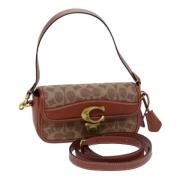 Pre-owned Leather handbags Coach Pre-owned , Brown , Dames