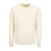 Stijlvolle Gebreide Top Kangra , White , Heren