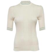 Pre-owned Knit tops Fendi Vintage , White , Dames