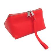 Pre-owned Leather pouches Bottega Veneta Vintage , Red , Dames