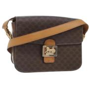 Pre-owned Leather celine-bags Celine Vintage , Brown , Dames