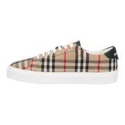 Cotton sneakers Burberry , Beige , Heren