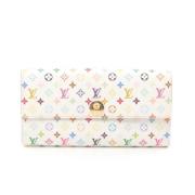 Pre-owned Canvas wallets Louis Vuitton Vintage , Multicolor , Dames