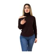 Turtlenecks Emma&Gaia , Brown , Dames