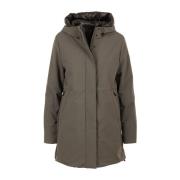 Grijze Abiko Parka Jas People of Shibuya , Gray , Dames