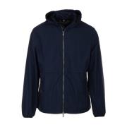 Blauwe Hoodie Jas Save The Duck , Blue , Heren