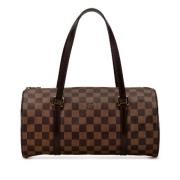 Pre-owned Canvas handbags Louis Vuitton Vintage , Brown , Dames