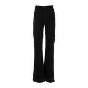 Zwarte Broek Amber Pantalone Dondup , Black , Dames