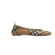 Platte schoenen voor vrouwen Burberry , Beige , Dames