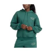 Grafische Fleece Hoodie New Balance , Green , Dames