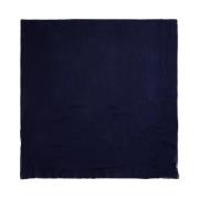 Marineblauwe wollen sjaal Ralph Lauren , Blue , Dames