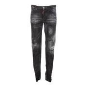 Slim-fit Jeans Dsquared2 , Black , Heren