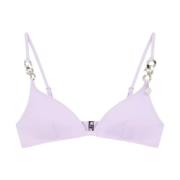 Lila Triangel Bikini Top Stella McCartney , Pink , Dames