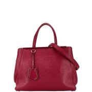 Pre-owned Leather handbags Fendi Vintage , Red , Dames