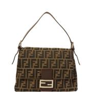 Pre-owned Fabric fendi-bags Fendi Vintage , Brown , Dames