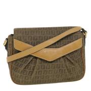 Pre-owned Canvas fendi-bags Fendi Vintage , Beige , Dames