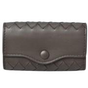 Pre-owned Leather key-holders Bottega Veneta Vintage , Black , Unisex