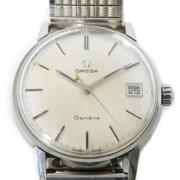 Pre-owned Fabric watches Omega Vintage , Gray , Heren