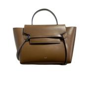 Pre-owned Leather handbags Celine Vintage , Brown , Dames