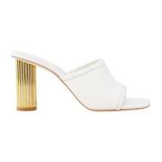 Witte sandalen met hak Winston stijl Simkhai , White , Dames