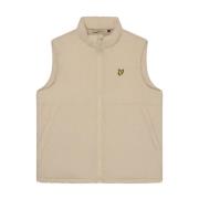 Jassen Gewatteerde Puffer Gilet Lyle & Scott , Beige , Heren