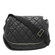 Pre-owned Canvas shoulder-bags Chanel Vintage , Black , Dames