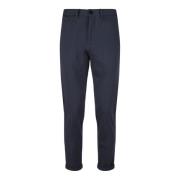 Blauwe Gestreepte Broek Pmds , Blue , Heren