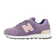 Casual Lifestyle Sneakers New Balance , Purple , Dames