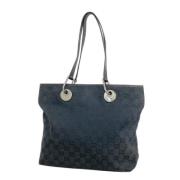 Pre-owned Canvas gucci-bags Gucci Vintage , Blue , Dames