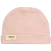 Roze Katoen Beanie Aiko MarMar Copenhagen , Pink , Unisex