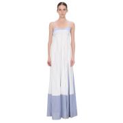 Gestreepte Maxi Jurk Simkhai , Blue , Dames