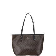 Pre-owned Canvas handbags Coach Pre-owned , Brown , Dames