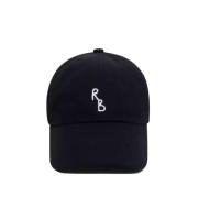 Zwarte Designer Logo Baseballpet Ruslan Baginskiy , Black , Dames