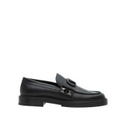 Stijlvolle Loafers voor Mannen Valentino Garavani , Black , Heren