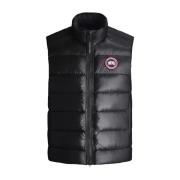 Zwarte Puffer Vest Crofton Canada Goose , Black , Heren