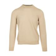 Stijlvol Paricollo Mode Shirt Gran Sasso , Beige , Heren