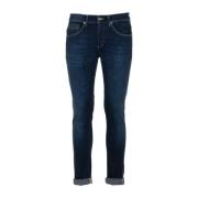 Denim Jeans George Pantalone Dondup , Blue , Heren