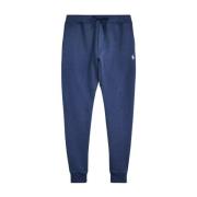 Donkerblauwe sweatpants met logo Ralph Lauren , Blue , Heren