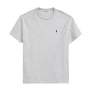 Grijze t-shirt Classic Fit met geborduurd logo Ralph Lauren , Gray , H...