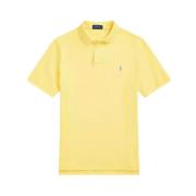 Gele polo shirt Custom Slim Fit Ralph Lauren , Yellow , Heren