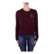 Truien Bordeaux Ralph Lauren , Red , Dames