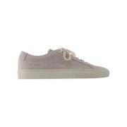 Leather sneakers Common Projects , Beige , Dames