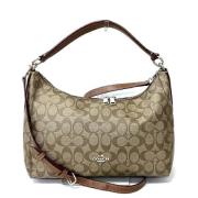 Pre-owned Canvas shoulder-bags Coach Pre-owned , Brown , Dames