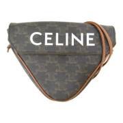 Pre-owned Canvas handbags Celine Vintage , Black , Dames