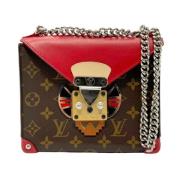 Pre-owned Leather louis-vuitton-bags Louis Vuitton Vintage , Red , Dam...