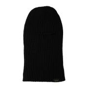 Zwarte Balaclava Hoeden Paul & Shark , Black , Heren