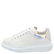 Leather sneakers Alexander McQueen , White , Dames