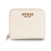 Damesportemonnee Laurel SLG Guess , Beige , Dames