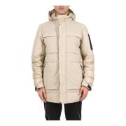 Waterafstotende parka met afneembare capuchon Hugo Boss , Beige , Here...