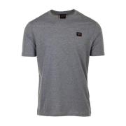 Grijze Katoenen T-shirt Polos Paul & Shark , Gray , Heren